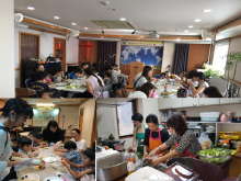 일본인 전도행사 떡 강습과 한국음식 대접